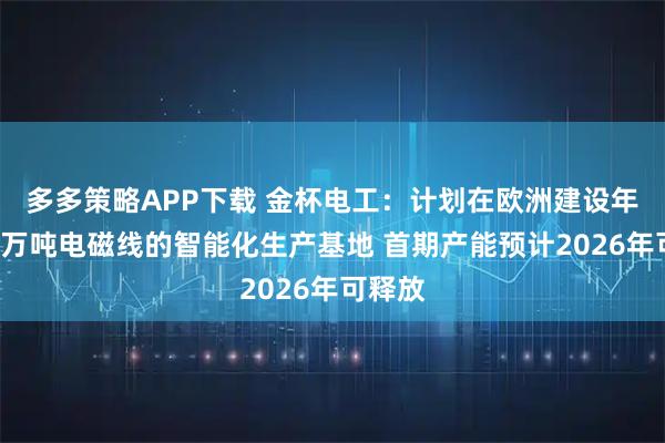 多多策略APP下载 金杯电工：计划在欧洲建设年产能2万吨电磁线的智能化生产基地 首期产能预计2026年可释放